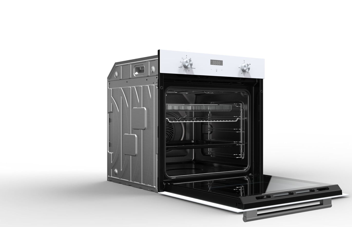 FORNO ELETTRICO BIANCO DIGITALE VENTILATO BIANCO/WHITE 60 CM VOV + FRIGGITRICE AD ARIA INTERNA