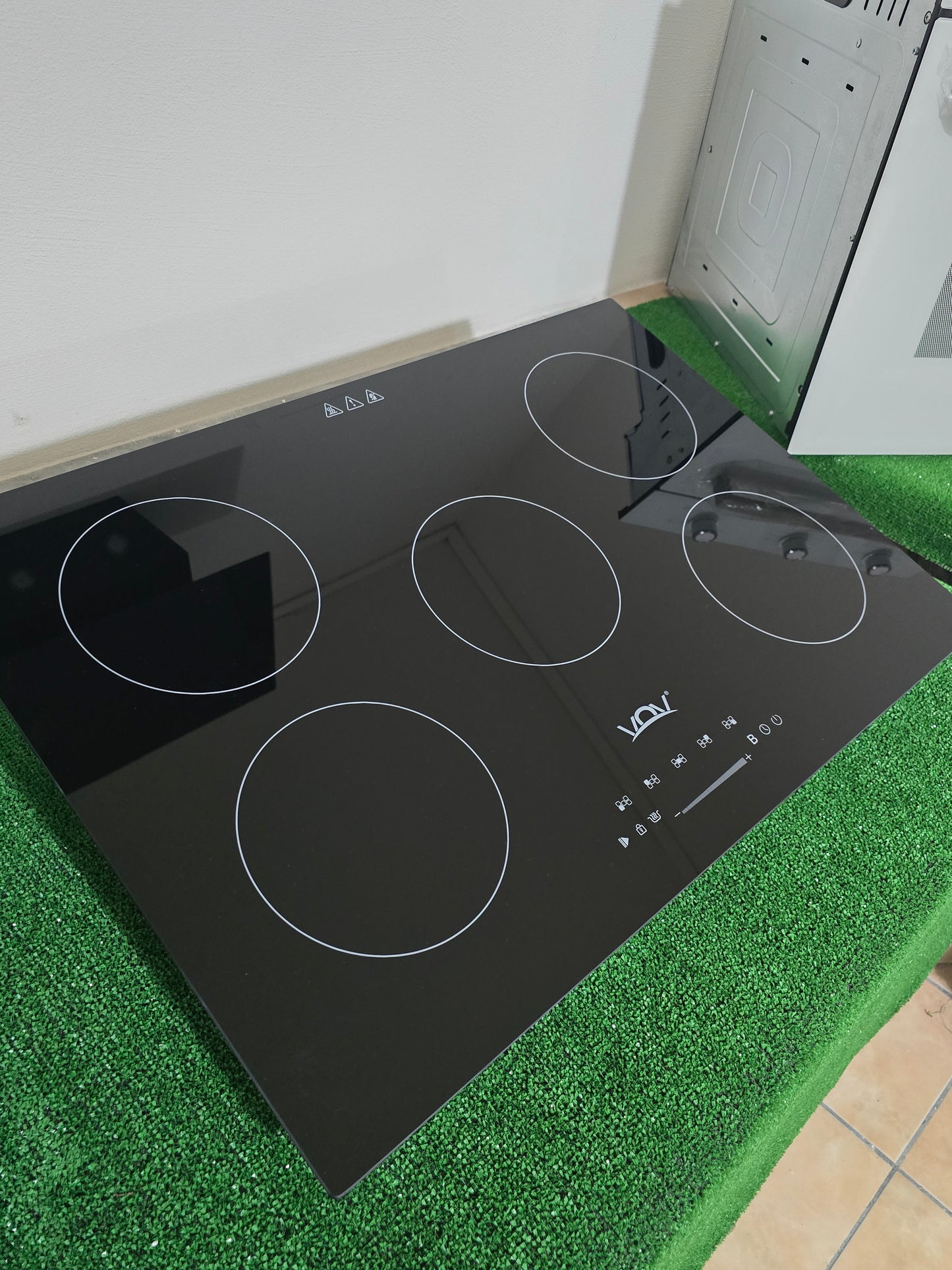 INDUZIONE 90 CM NERO VOV