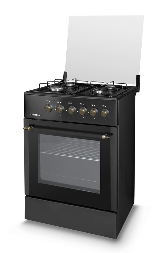 CUCINE A GAS - 60 CM - CON FORNO GPL - COLORI DISPONIBILI WHITE - RED - BLACK