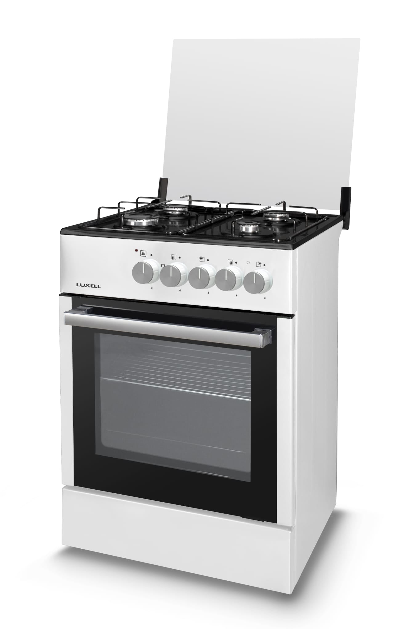 CUCINE A GAS - 60 CM - CON FORNO GPL - COLORI DISPONIBILI WHITE - RED - BLACK