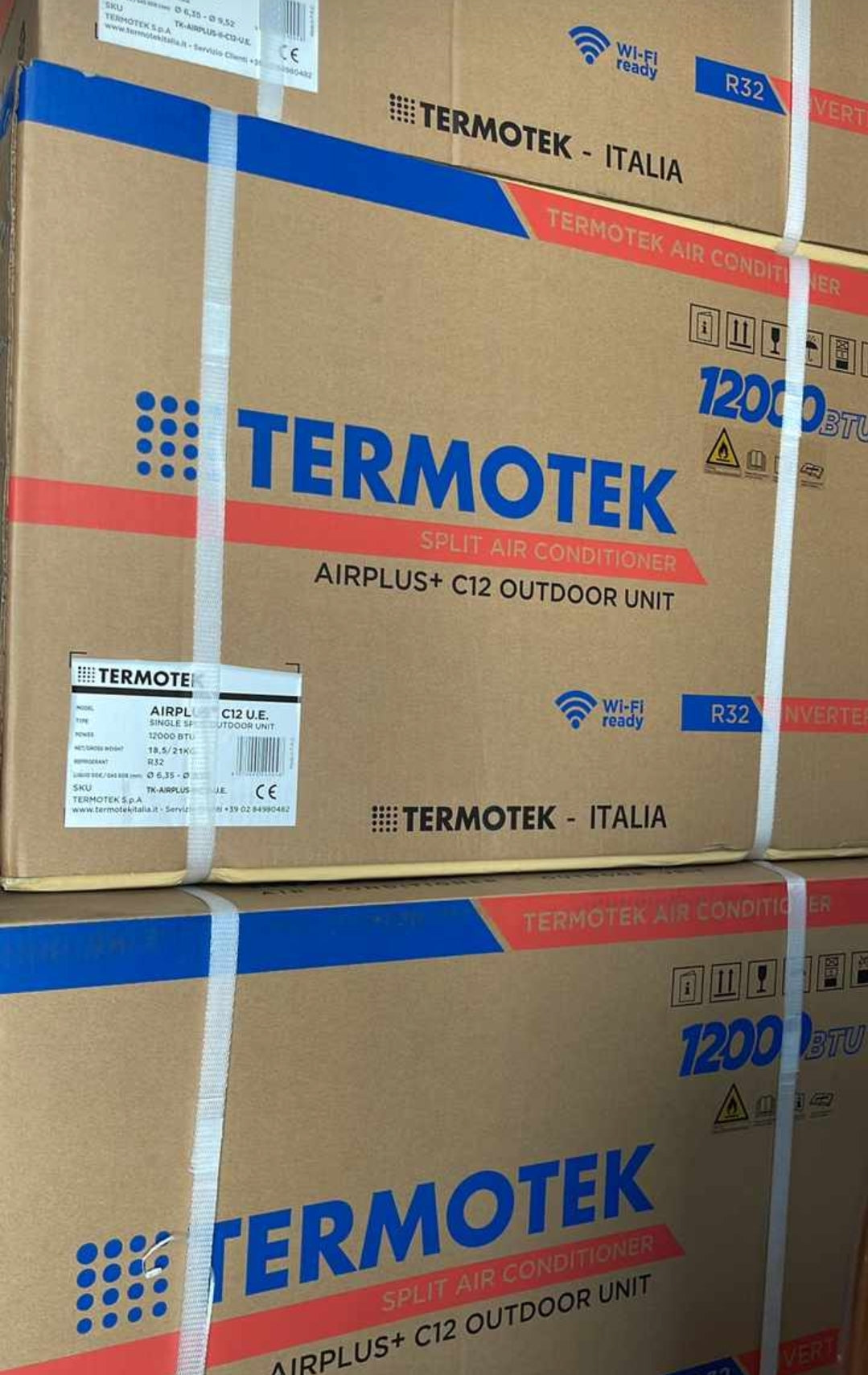 CLIMATIZZATORE TERMOTEK 12000 BTU INVERTER WIFI CLASSE A++