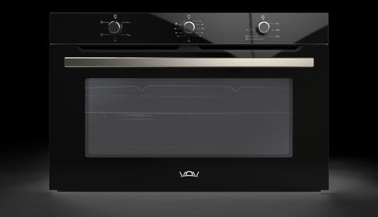 FORNO NERO 90 CM ELETTRICO VENTILATO VOV